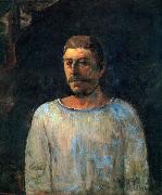 Paul Gauguin pres du Golgotha oil on canvas